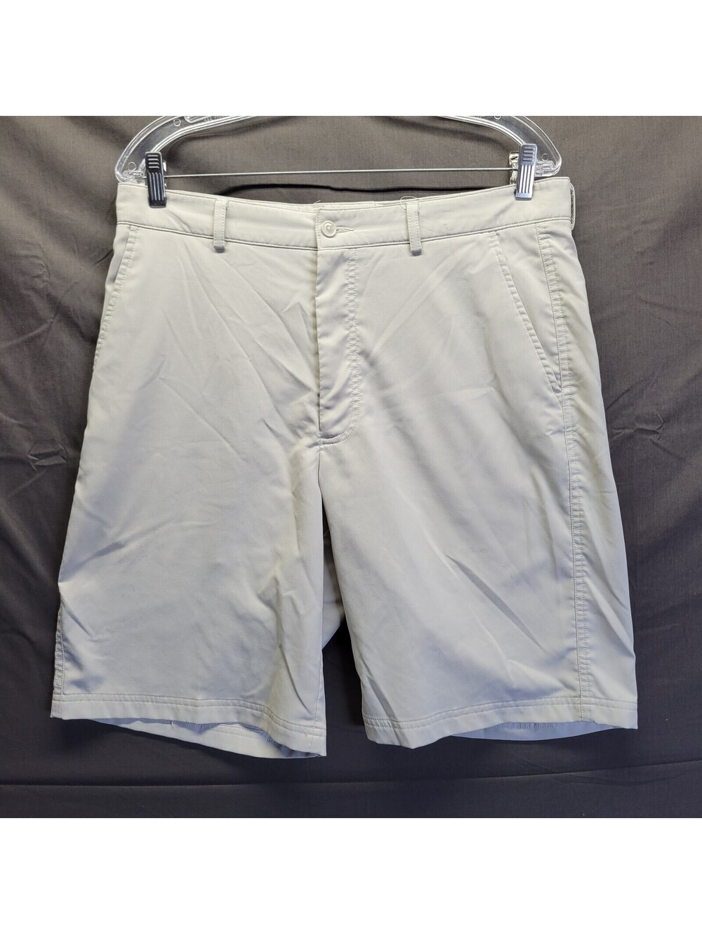 Pebble Beach Performance Men’s Size 34 Biege Golf Shorts ⛳️